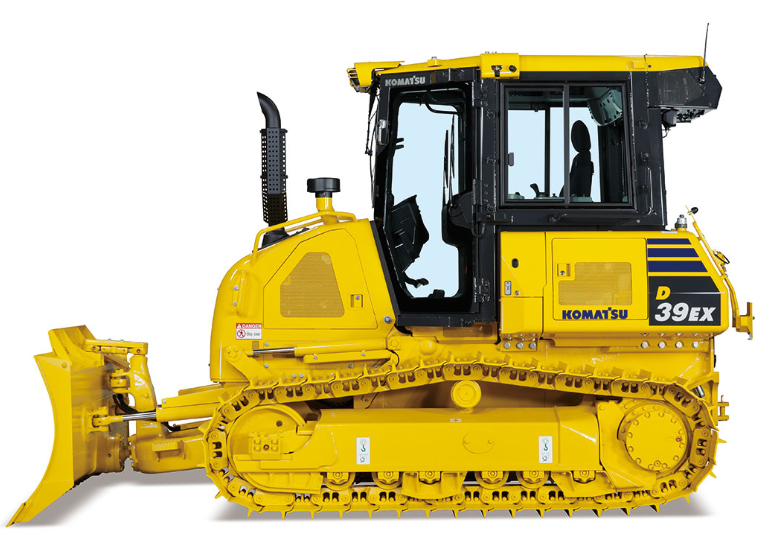 DOZER -105HP KOMATSU D39EX 24,000 LB