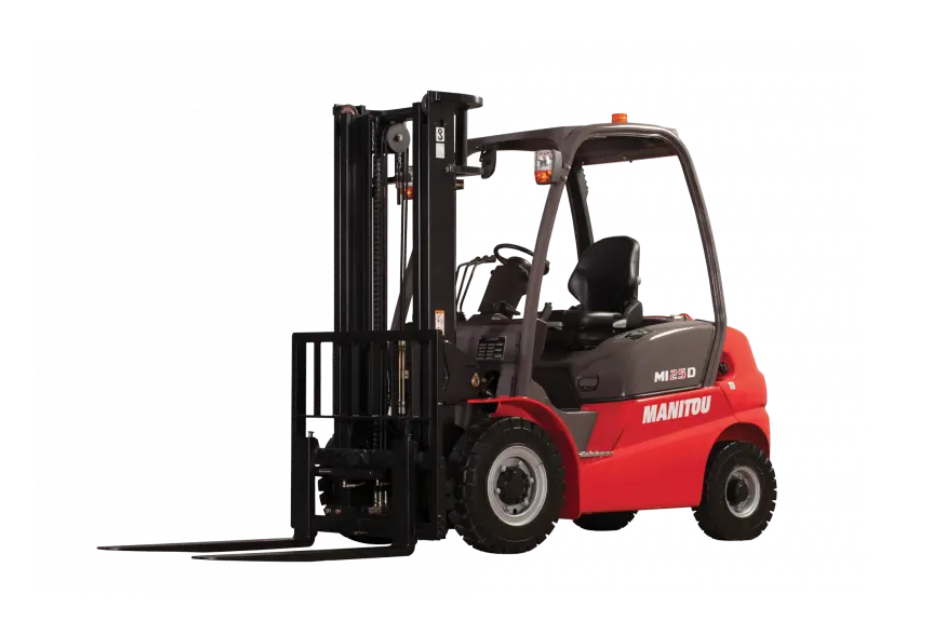 FORKLIFT, STRAIGHT MAST LP/5000 LBS.