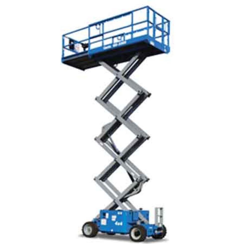 33' Scissor Lift - Rough Terrain - Diesel