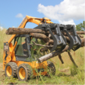 GRAPPLE++ATTACHMENT+-+SKID+STEER+ROOT+GRAPPLE+72%22